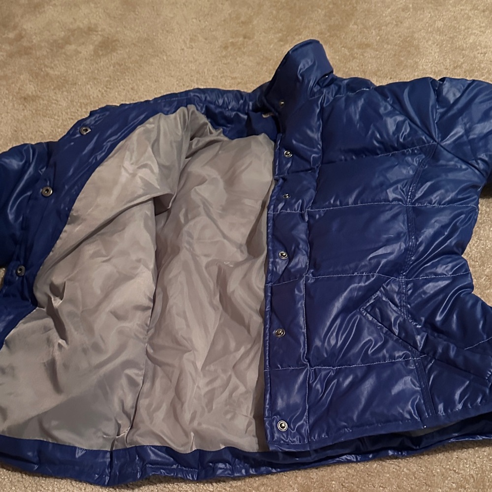 American Rag Blue Puffer Jacket - Picture 3 of 9